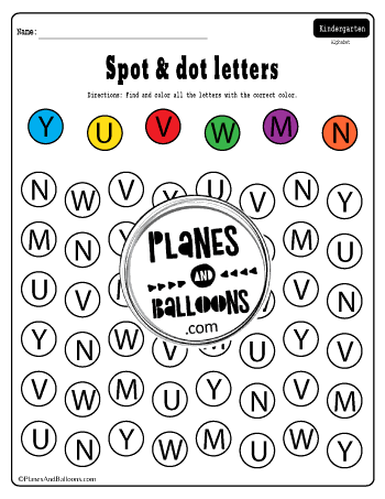 Letter Recognition Worksheets Pdf