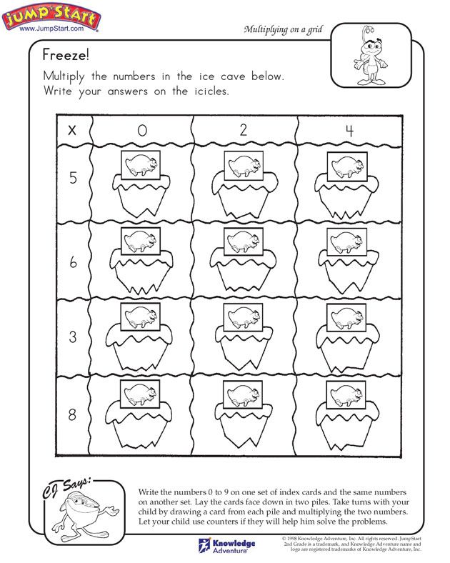 Second Grade Math Worksheets Printable