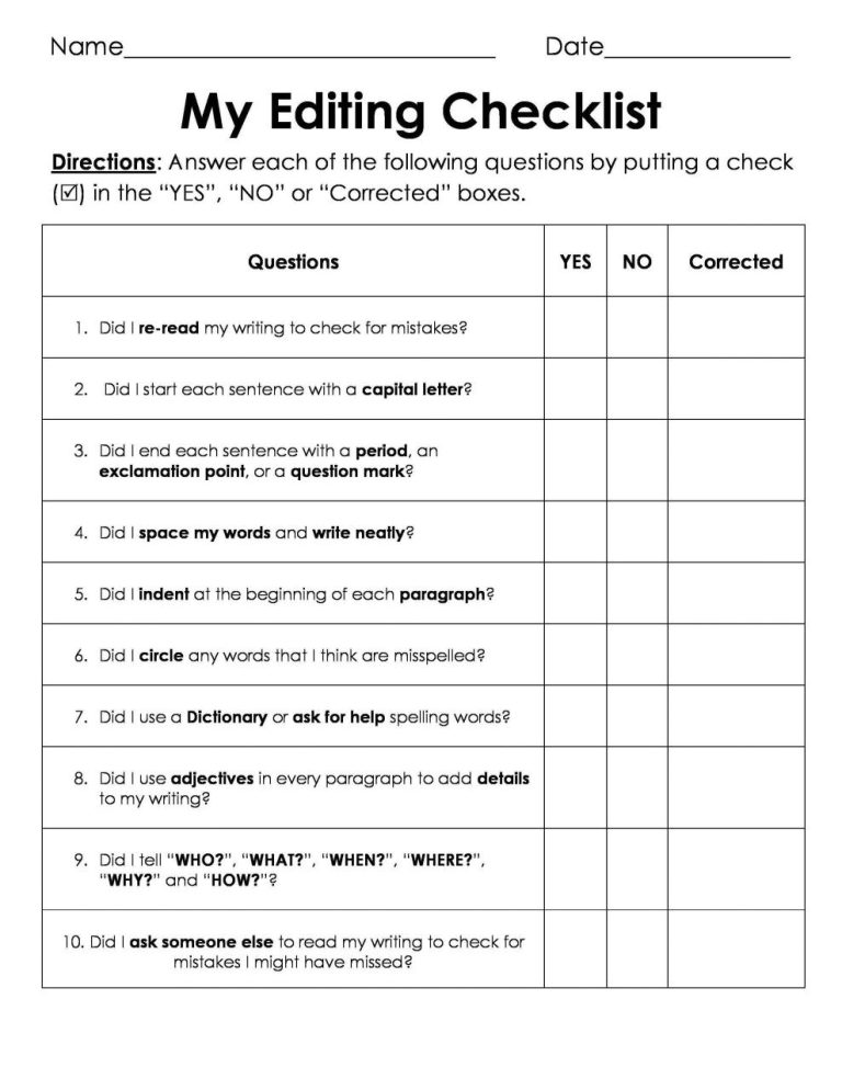 5th Grade Writing Worksheets Grade 5