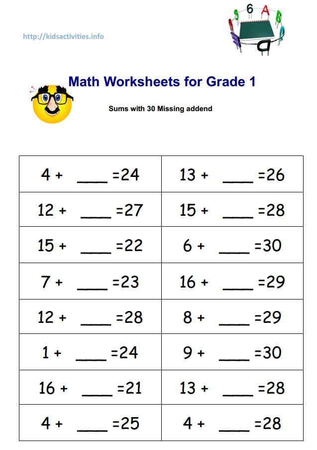 Addition Free 3rd Grade Math Worksheets