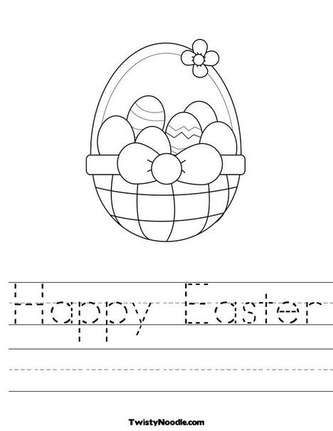 Easter Worksheets