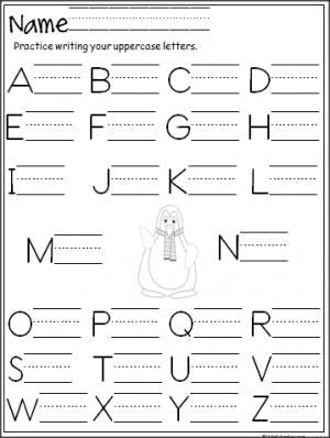 Letter A Worksheets For Pre K