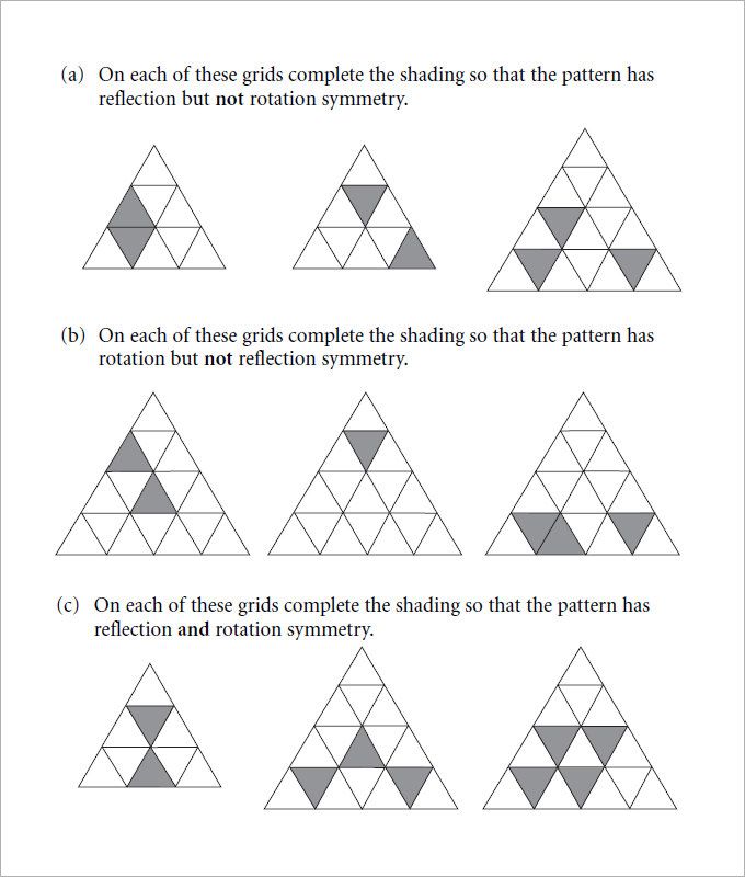 Lines Of Symmetry Worksheet Pdf