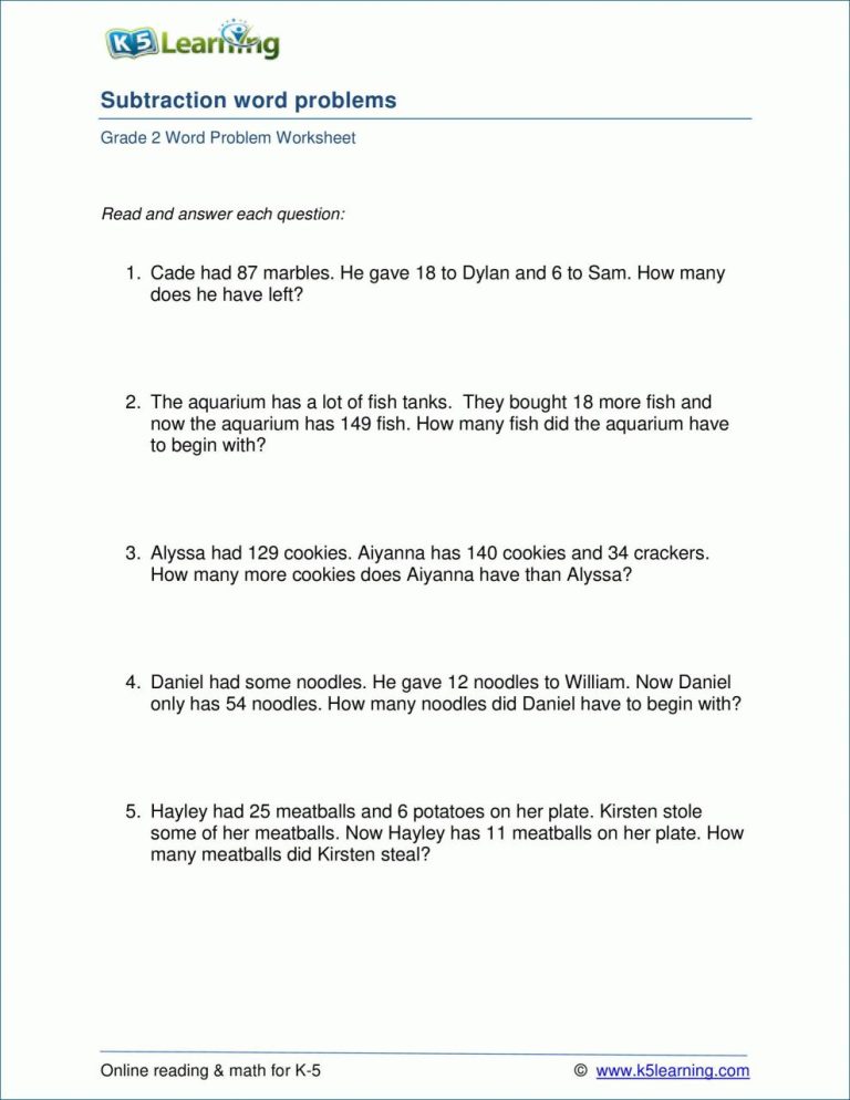 Maths Word Problems For Grade 4 Addition And Subtraction Multiplication