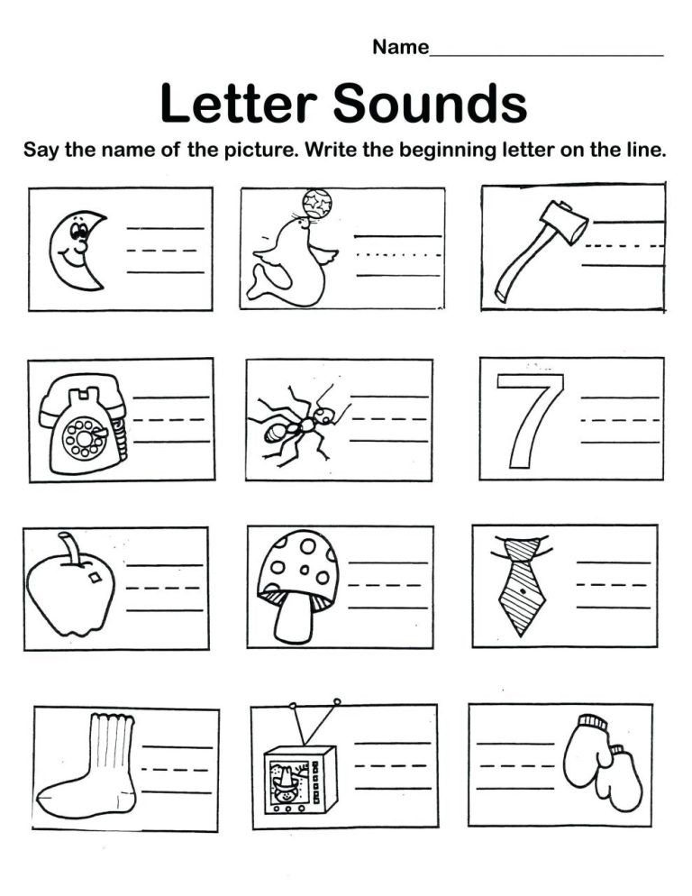 Preschool Homework Preschool Worksheet Packet Pdf