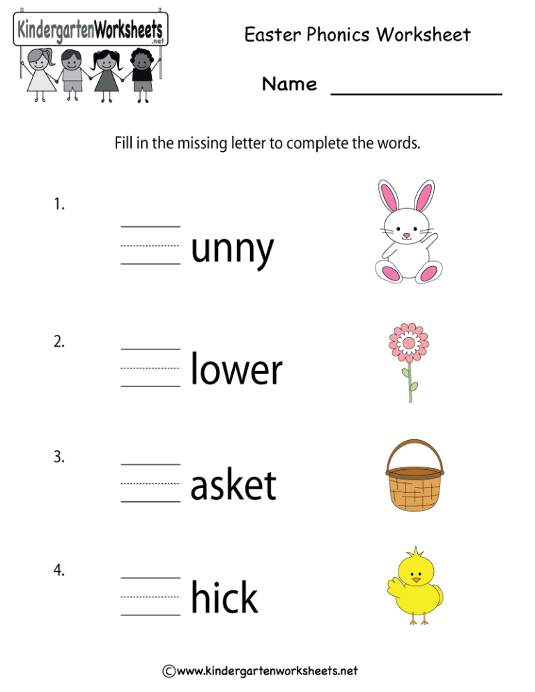 Printable Worksheets For Kids