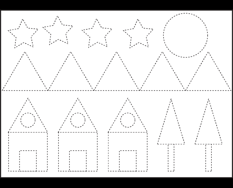 Tracing Shapes Pdf