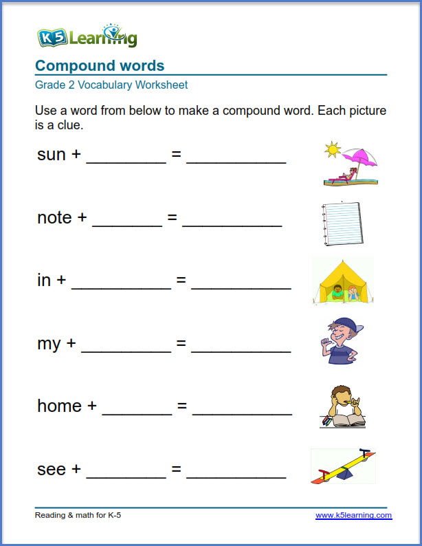 K5 Learning Grade 2 English