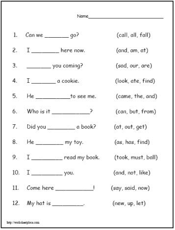 Grade 6 English Worksheets Printable