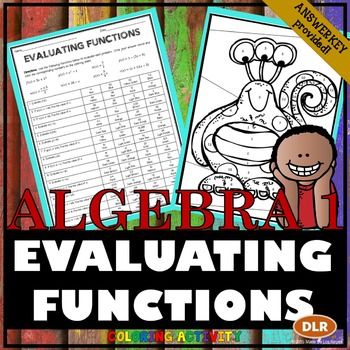 Evaluating Functions Worksheet Answers