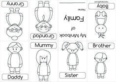 Family Esl Worksheets For Kids