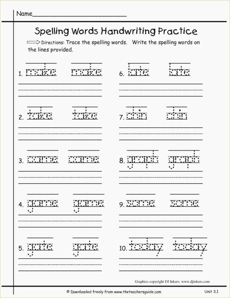 Cursive Writing Worksheets For Class 1