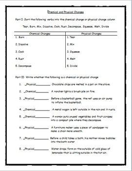 8th Grade Brainpop States Of Matter Worksheet Answers