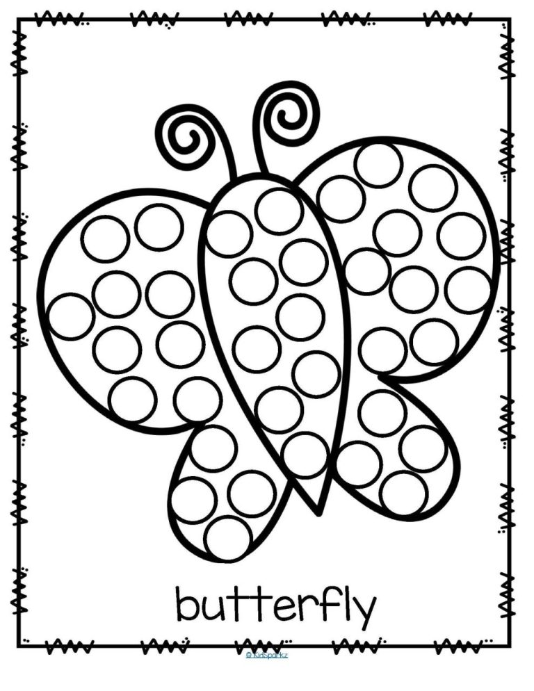 Dot Art Printables Free