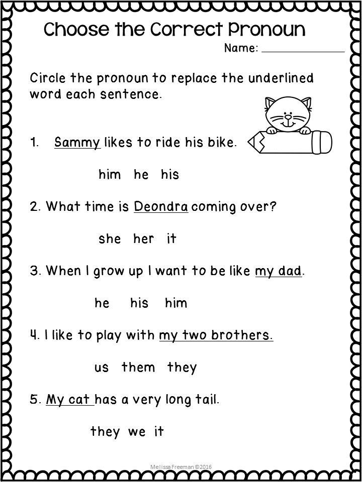 2nd Grade English Worksheets For Kids