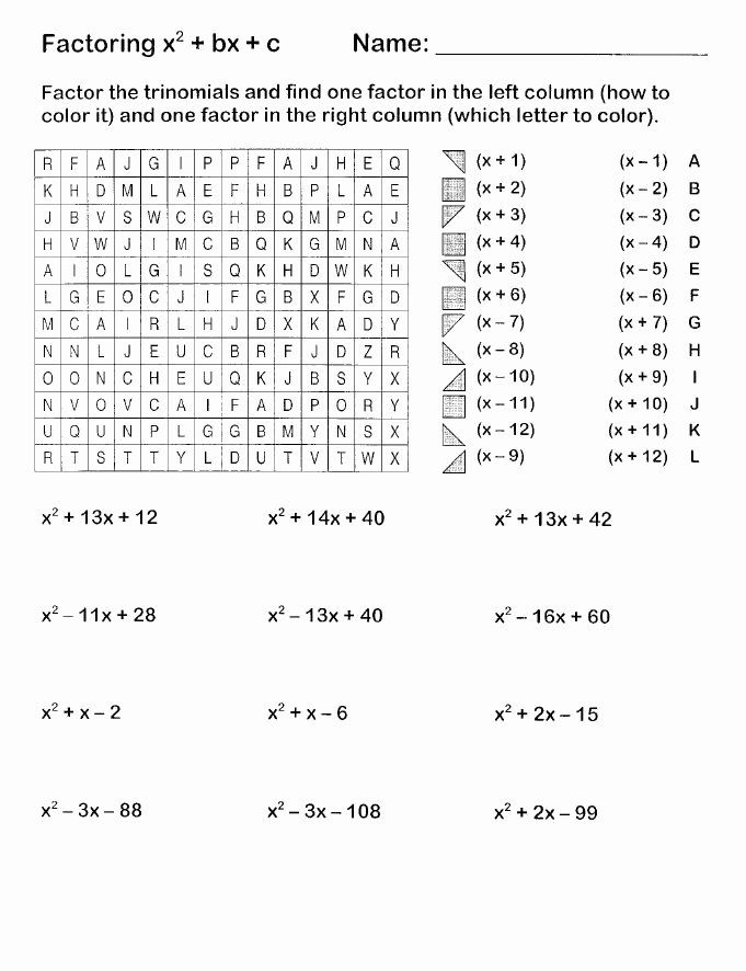 Solving Quadratic Equations Worksheet With Answers