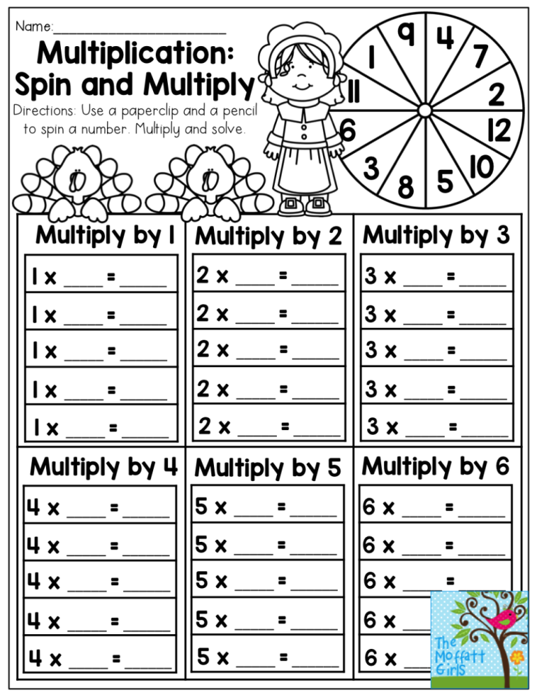 Fun Math Worksheets 3rd Grade