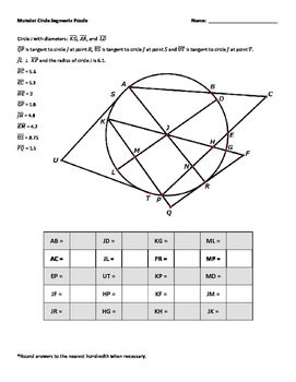 Angle Relationships Worksheet #2