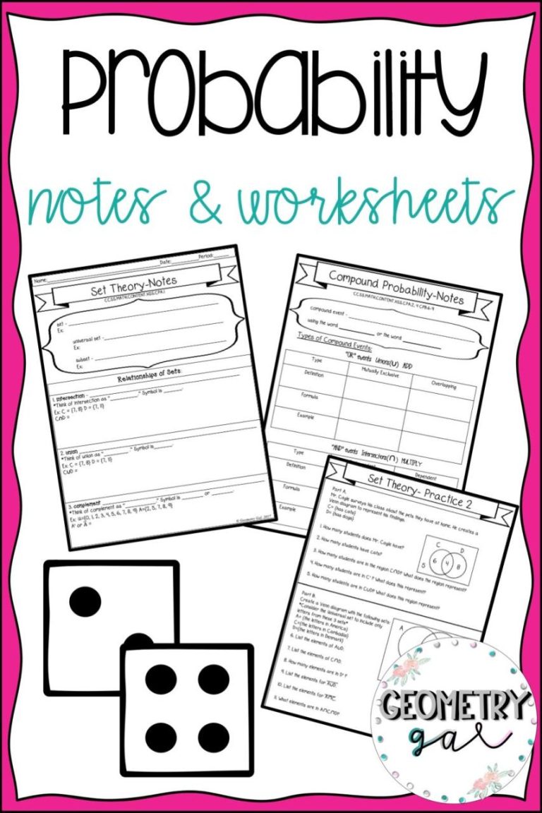 Conditional Probability Worksheet