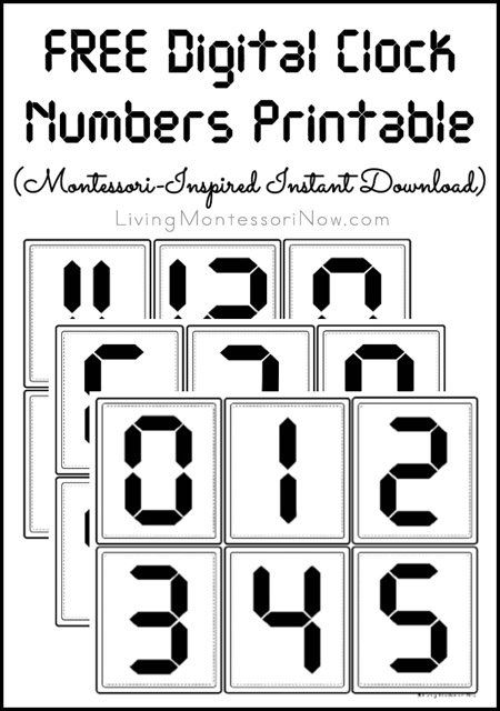 Free Printable Digital Clock Worksheets