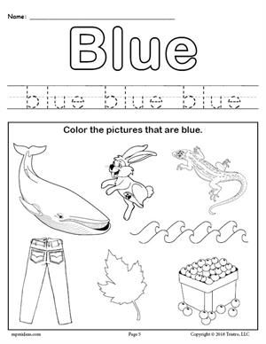 Preschool Coloring Worksheets For Kindergarten