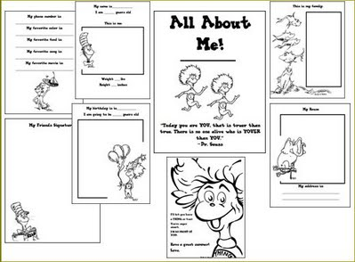 Dr Seuss Worksheets Free