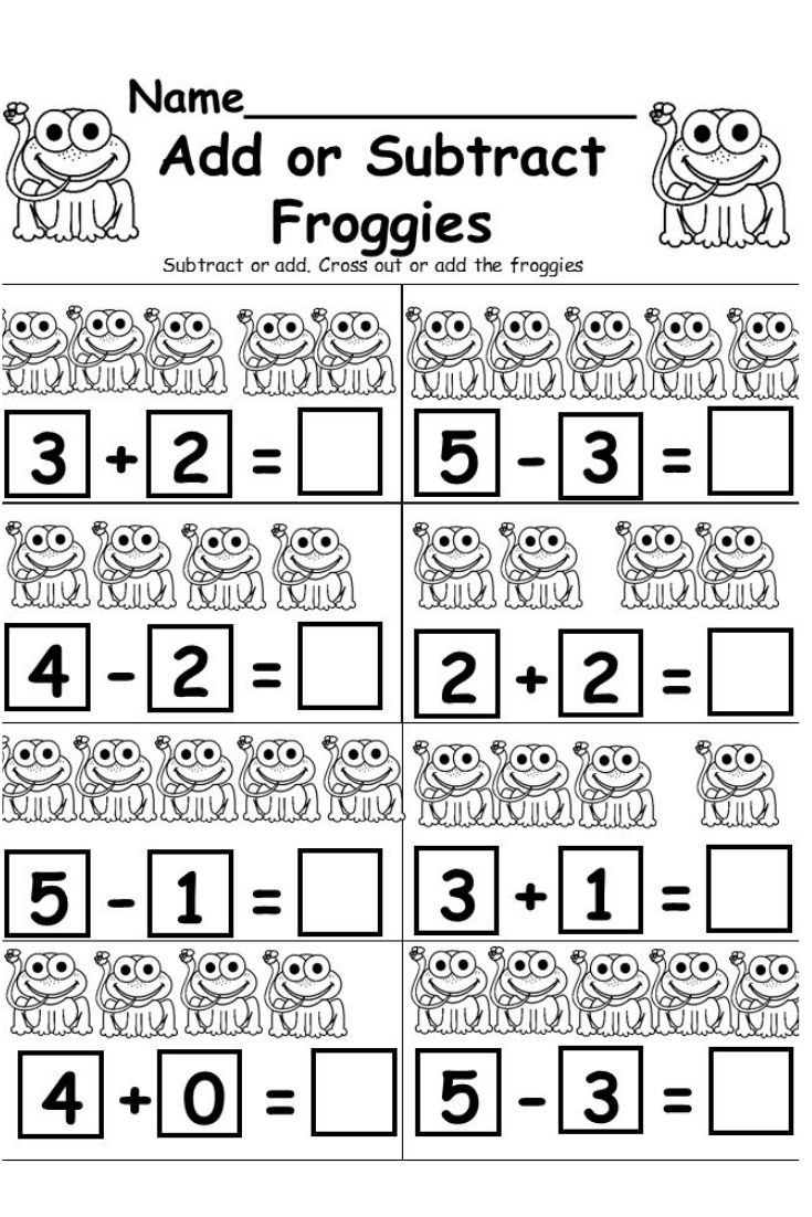 Fun Math Worksheets For Kindergarten