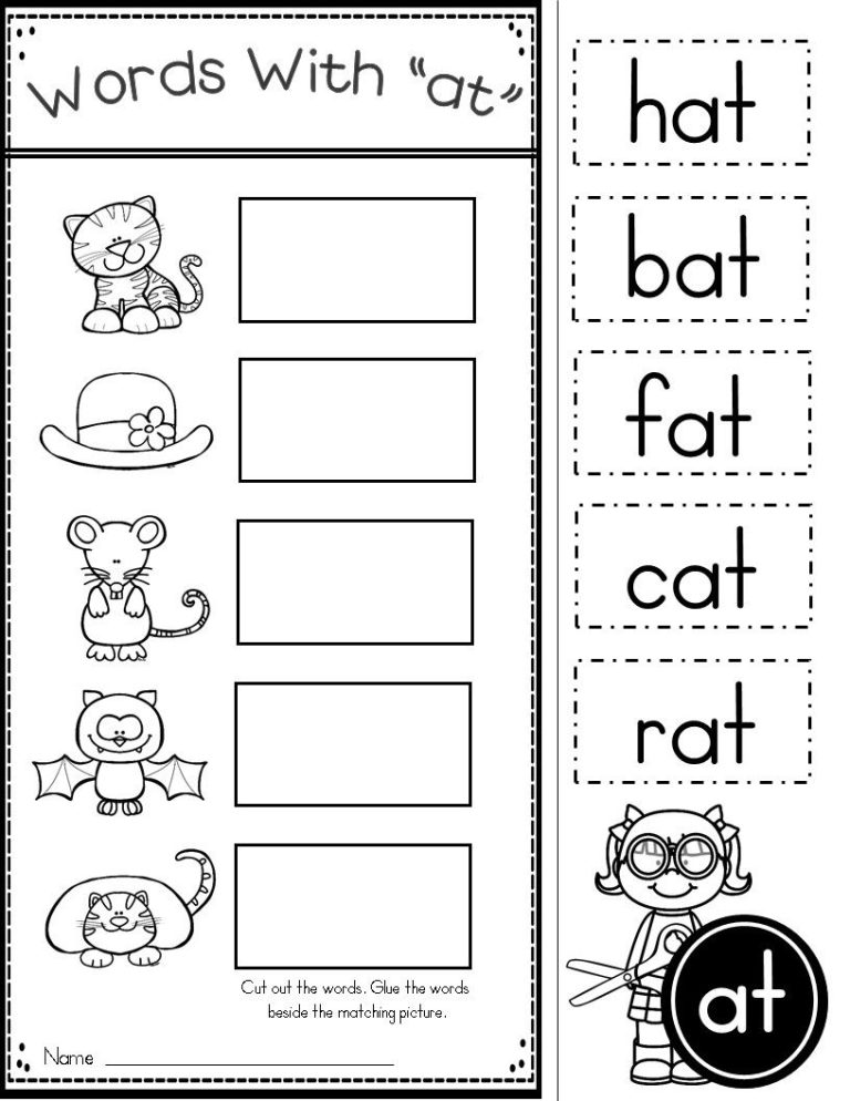 Family Activities Worksheet For Preschool