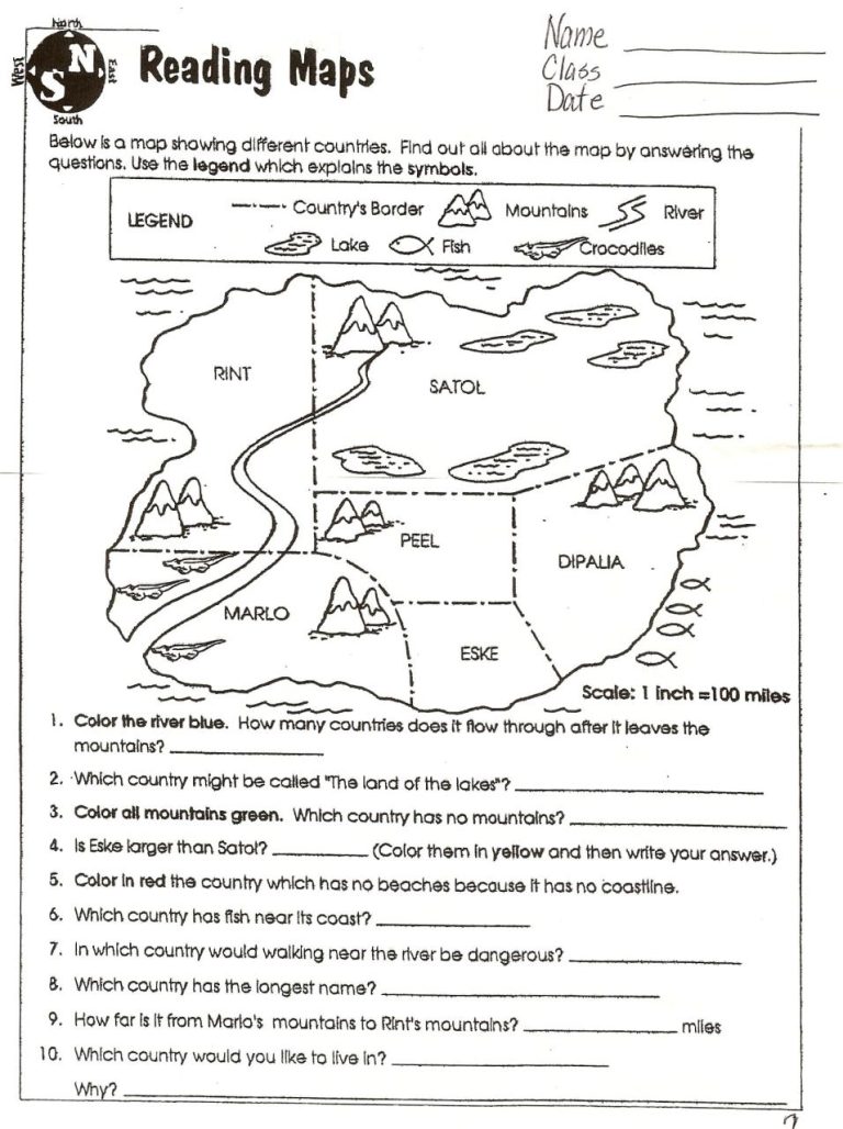 6th Grade Worksheets Social Studies