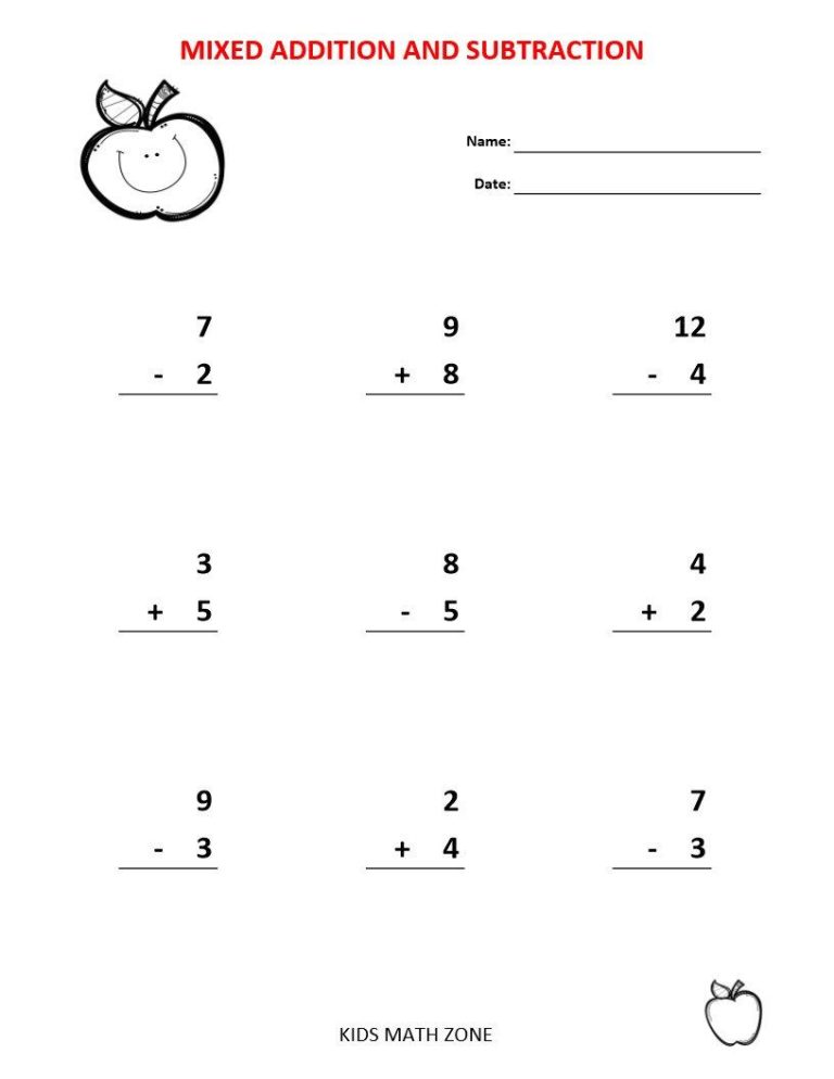 Third Grade Math Worksheets For 3rd Grade Pdf