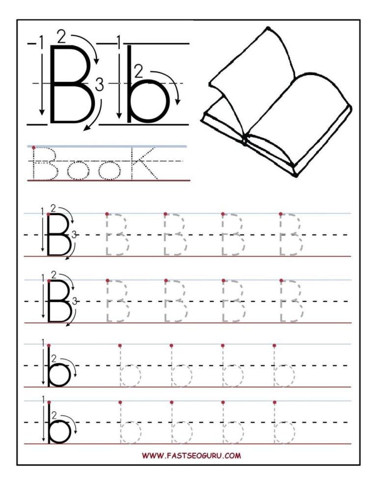 Letter Practice Sheets B