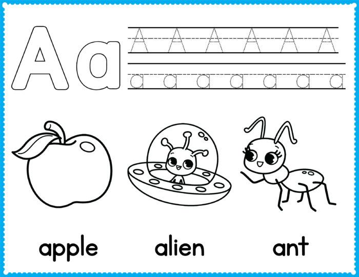 Free Preschool Printables Alphabet