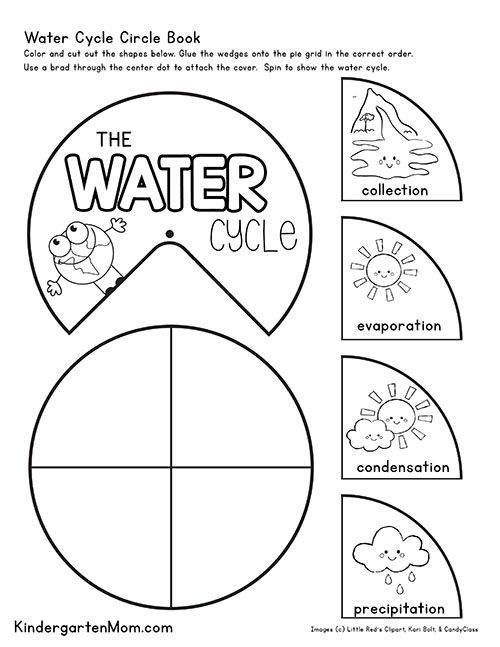 Printable Water Cycle Worksheet Pdf