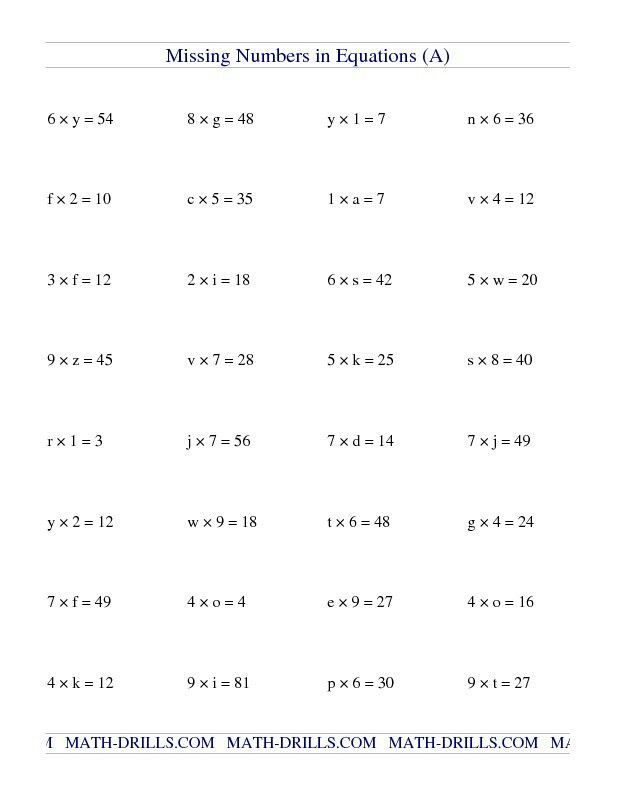 Free Algebra Worksheets For 9th Grade