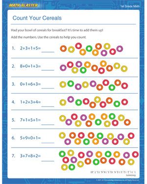 Counting Grade 1 Worksheets Math