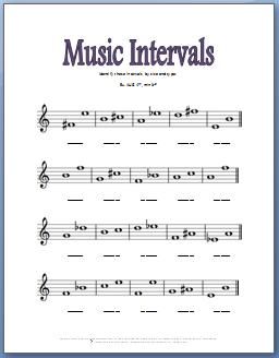 Music Theory Worksheets Answers