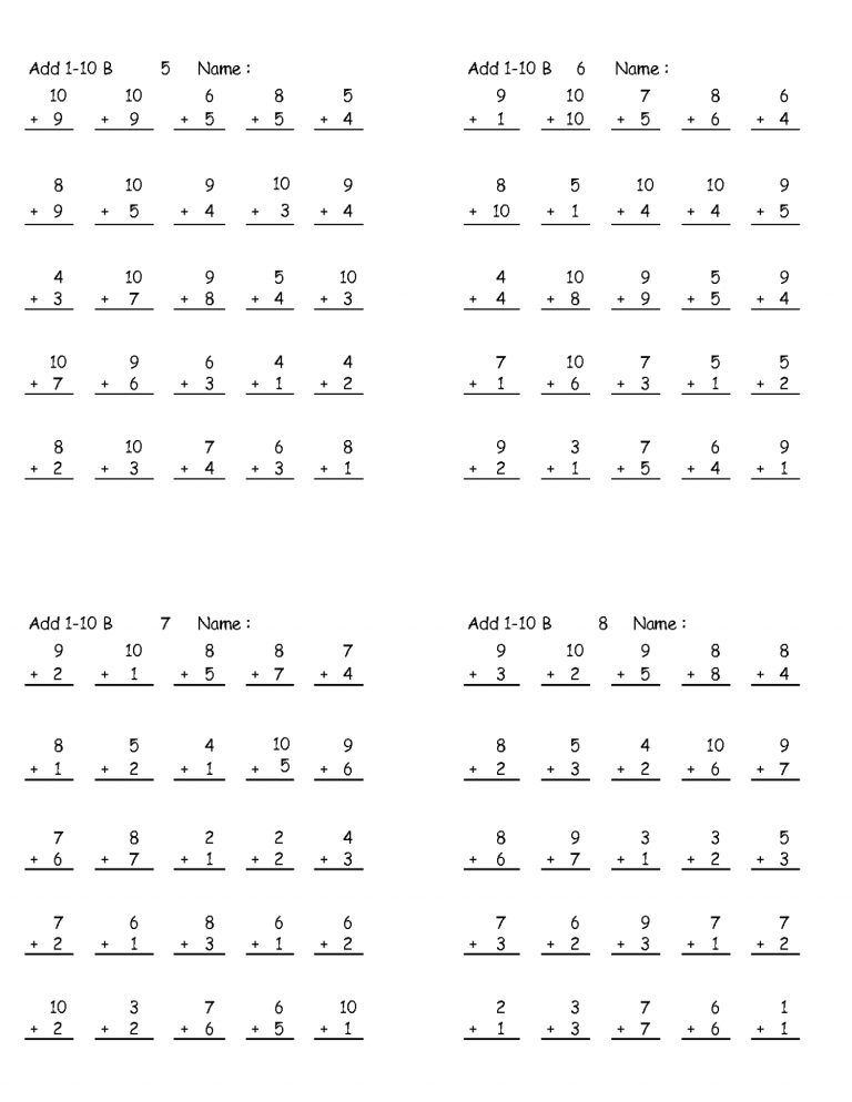 Year 7 Maths Worksheets With Answers