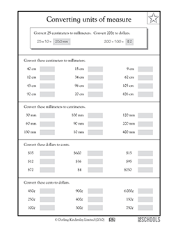 Converting Metric Units Worksheet 5th Grade