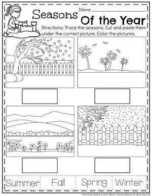 Seasons Worksheet