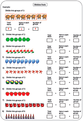 Second Grade Division Worksheets For Grade 2