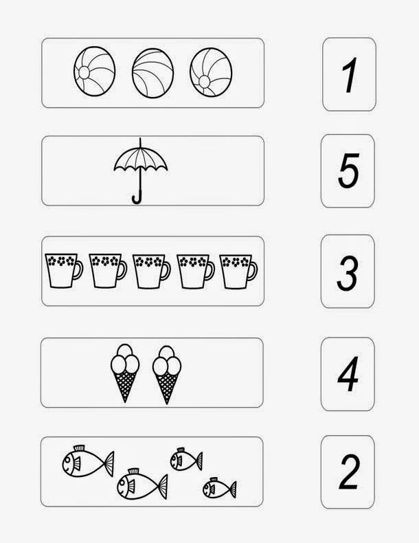 Number Worksheets For Kids Preschool