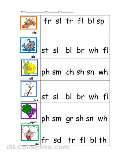 Kindergarten Phonics Worksheets For 5 Year Olds