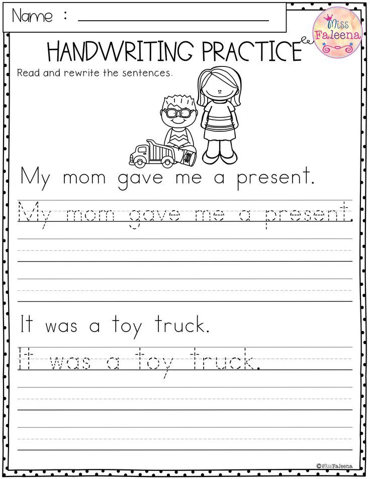 Handwriting Worksheets For Kids