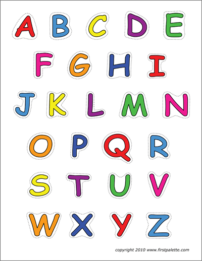 Printable Alphabet Letters