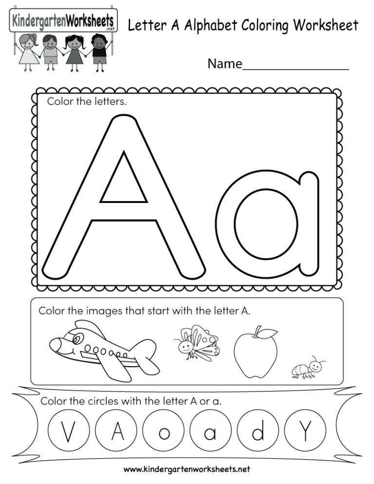 A Worksheet Color