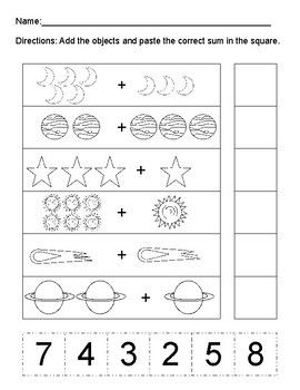 Pre K Grade Math Worksheets