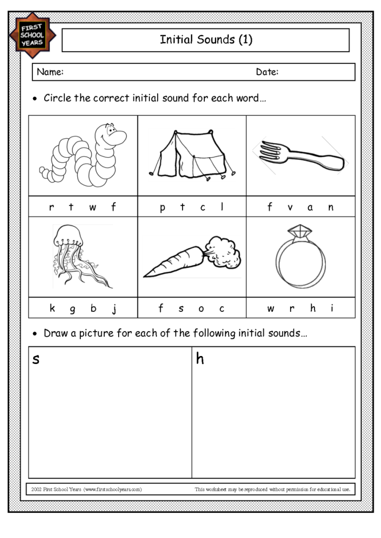 Printable Jolly Phonics Worksheets Pdf