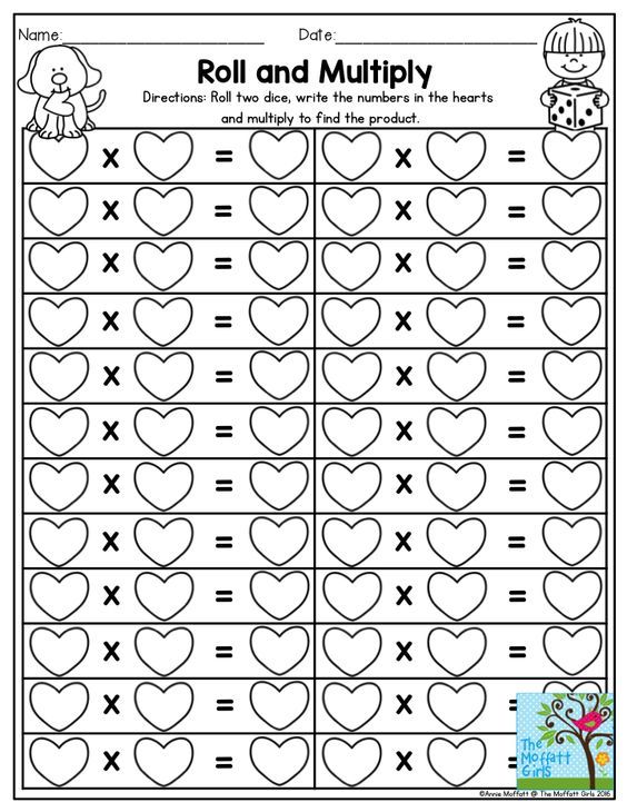 Multiplication Activity Sheet For Grade 3