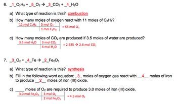 Stoichiometry Worksheet 3 Answers