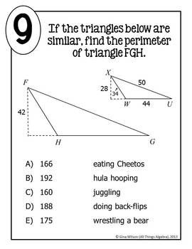 Similar Right Triangles Worksheet Doc